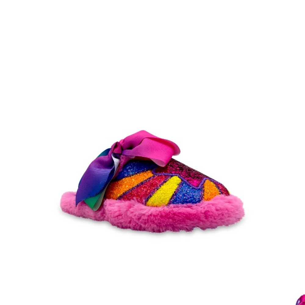 NWT Nickelodeon Jojo Siwa Star Swirl Scuff Slipper - Picture 2 of 6